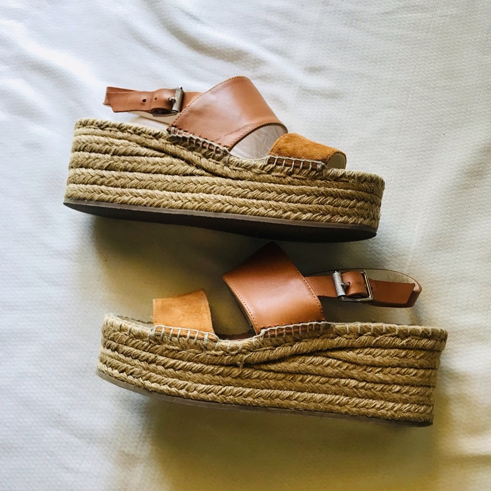 Rag & bone Women's Tan Platform Sandals - Picture 3 of 12